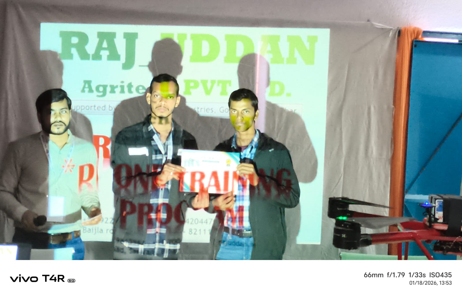 Certificate distribution ceremony